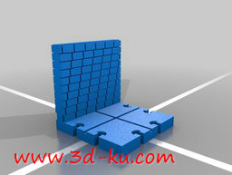 3D打印模型地牢瓦片的图片