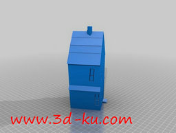 3D打印模型奇异的房子的图片