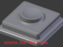 3D打印模型门铃按钮的图片