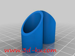 3D打印模型钢管扣件的图片
