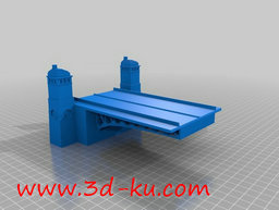 3D打印模型密歇根大桥的图片