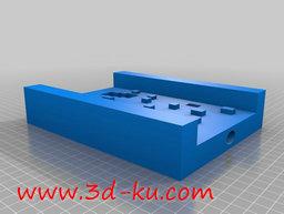 3D打印模型粗糙的地形赛马场的图片
