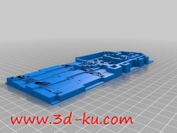 3D打印模型短道速滑场地的图片