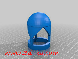 3D打印模型圆顶的塔的图片