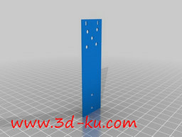 3D打印模型起落架尾轴的图片