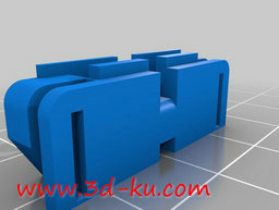 3D打印模型起落架尾轴的图片