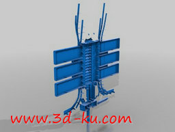 丹佛国际机场3D模型的图片