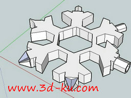 3D打印模型这是一个多功能的扳手的图片