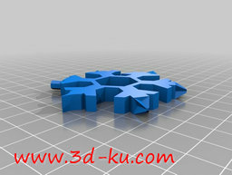 3D打印模型这是一个多功能的扳手的图片