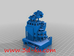 3D打印模型碉堡的图片