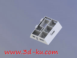 3D打印模型把自己的家按比例缩小的图片