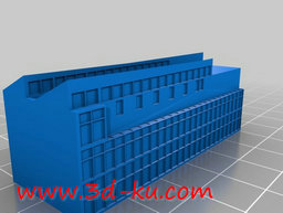 3D打印模型宏伟的军需处大楼的图片