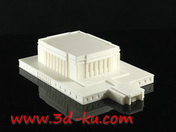 3D打印模型亚利桑那州的梅萨，LDS圣殿（摩门教）模的图片