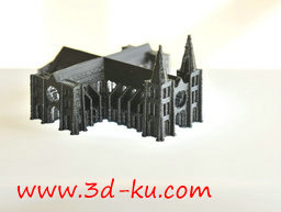 3D打印模型迷你大教堂的图片