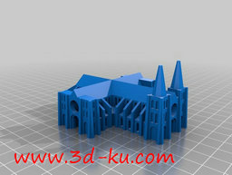 3D打印模型迷你大教堂的图片