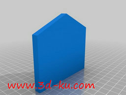 3D打印模型圣地亚哥房屋建筑的图片