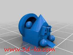 3D打印模型几何艺术博物馆的图片