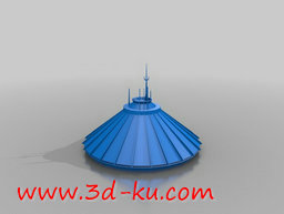 3D打印模型太空山圆台造型的图片