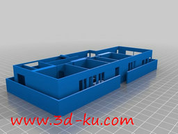 3D打印模型白色澳洲别墅的图片