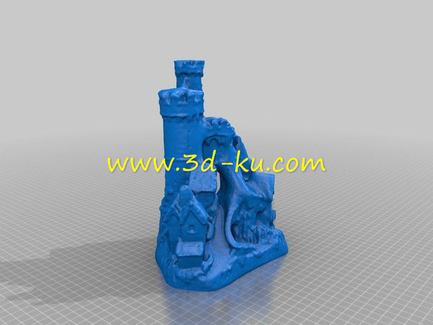 冬天的城堡模型的图片2