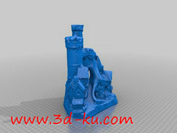 3D打印模型冬天的城堡的图片
