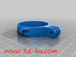 3D打印模型钢筋套管的图片