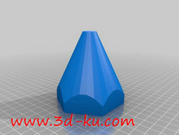 3D打印模型螺栓的铅笔盒的图片