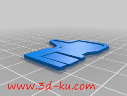 3D打印模型一套各种手势的回形针的图片