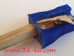 3D打印模型削铅笔用的工具，卷笔的图片