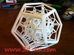 3D打印模型数学与艺术的图片