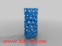 3D打印模型装饰笔筒的图片