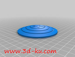 3D打印模型盾牌的图片