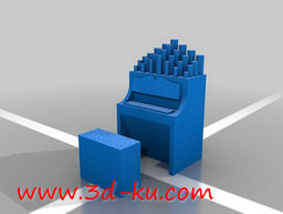 3D打印模型钢琴的图片