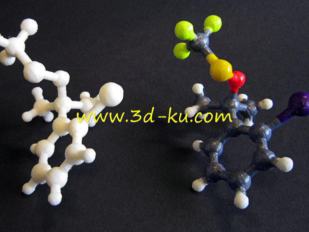 分子结构模型的图片1