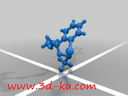 分子结构模型的图片
