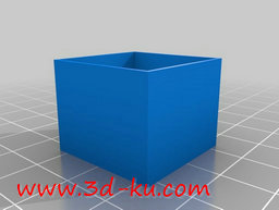 3D打印模型粉笔盒的图片