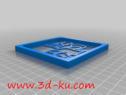 3D打印模型这是18个动物的拼图的图片