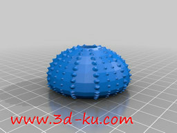 3D打印模型来自海洋的无脊椎动物的图片