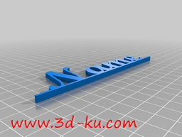 3D打印模型名牌钢笔的图片