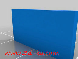 3D打印模型简单的盲文数字的图片