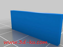 3D打印模型简单的盲文数字的图片