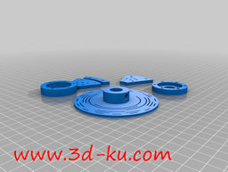 3D打印模型轴角编码器的图片