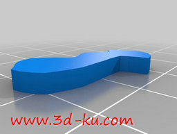 3D打印模型拉丁美洲地图的图片