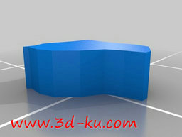 3D打印模型拉丁美洲地图的图片