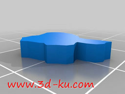 3D打印模型拉丁美洲地图的图片
