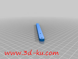 3D打印模型半圆量角器的图片