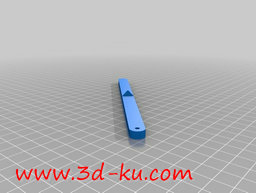3D打印模型半圆量角器的图片