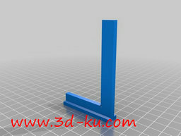 3D打印模型直角矩尺的图片
