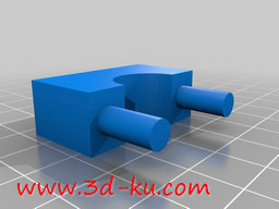 3D打印模型抛体运动示范仪的图片