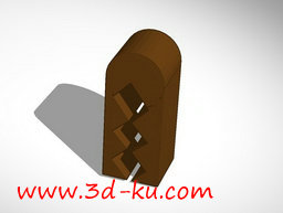 3D打印模型咖啡袋夹，防止咖啡氧的图片